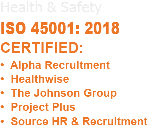 Health & Safety ISO 45001 Certified