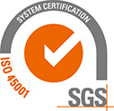 View our SGS ISO 45001 Certificate
